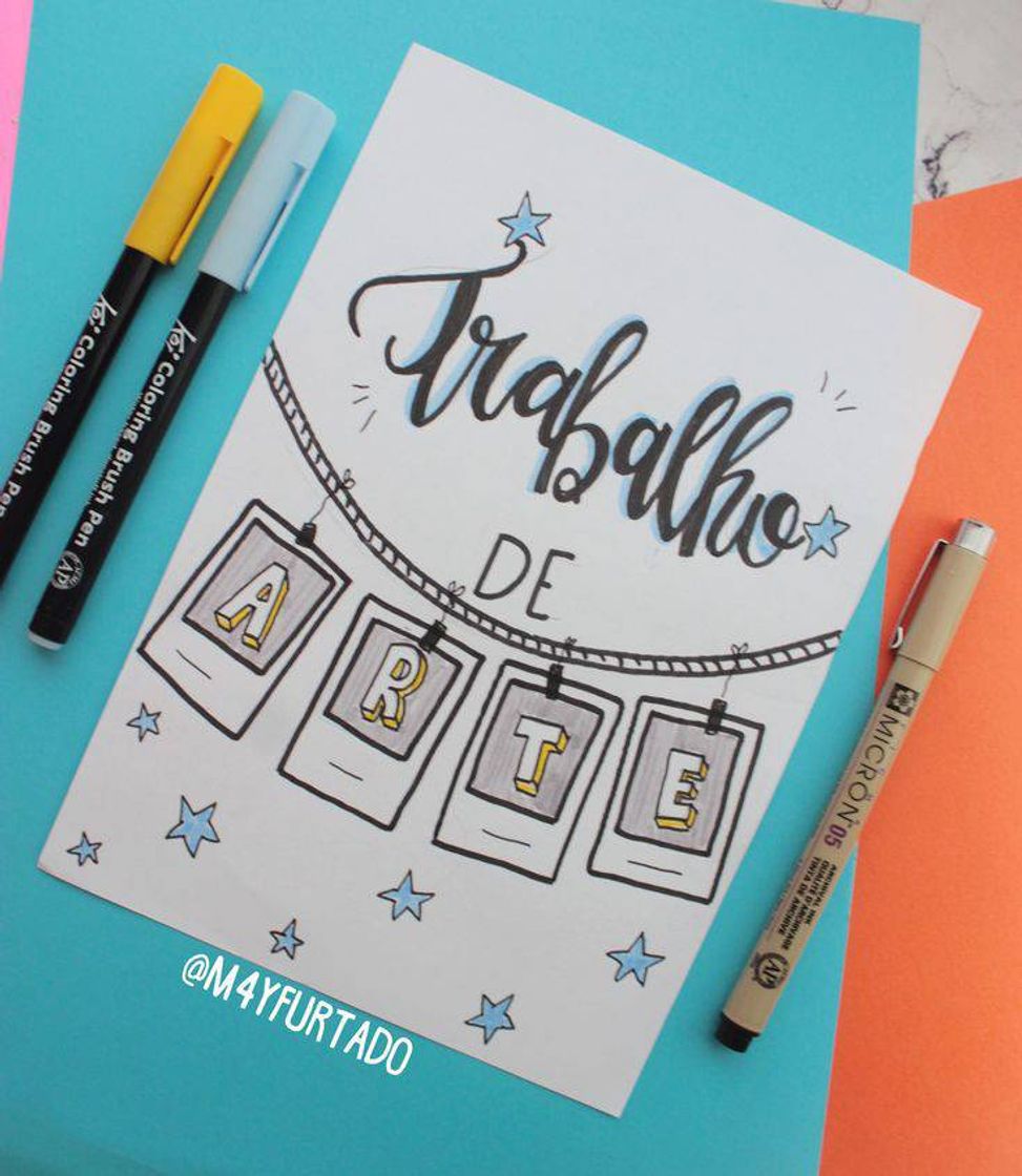 Moda Ideia para capa de trabalho📃