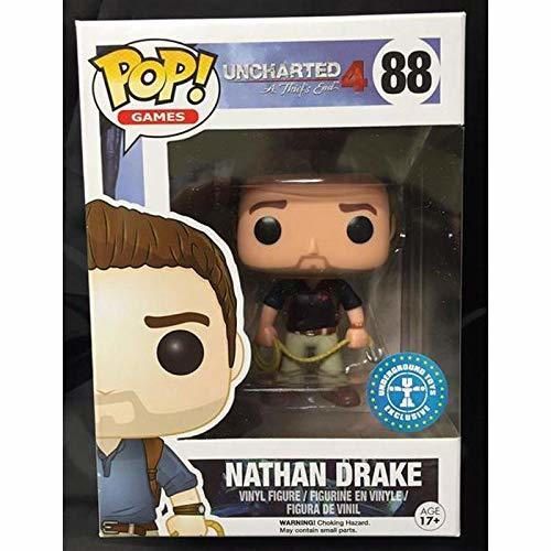 Funko Pop Nathan Drake 88 Uncharted Figure 9 cm Videogame Ladro Exclusive