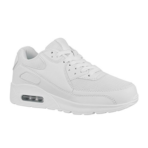 Social Elara Zapatillas de Deporte Unisex Zapatos para Correr Chunkyrayan H001-Z001 White-37