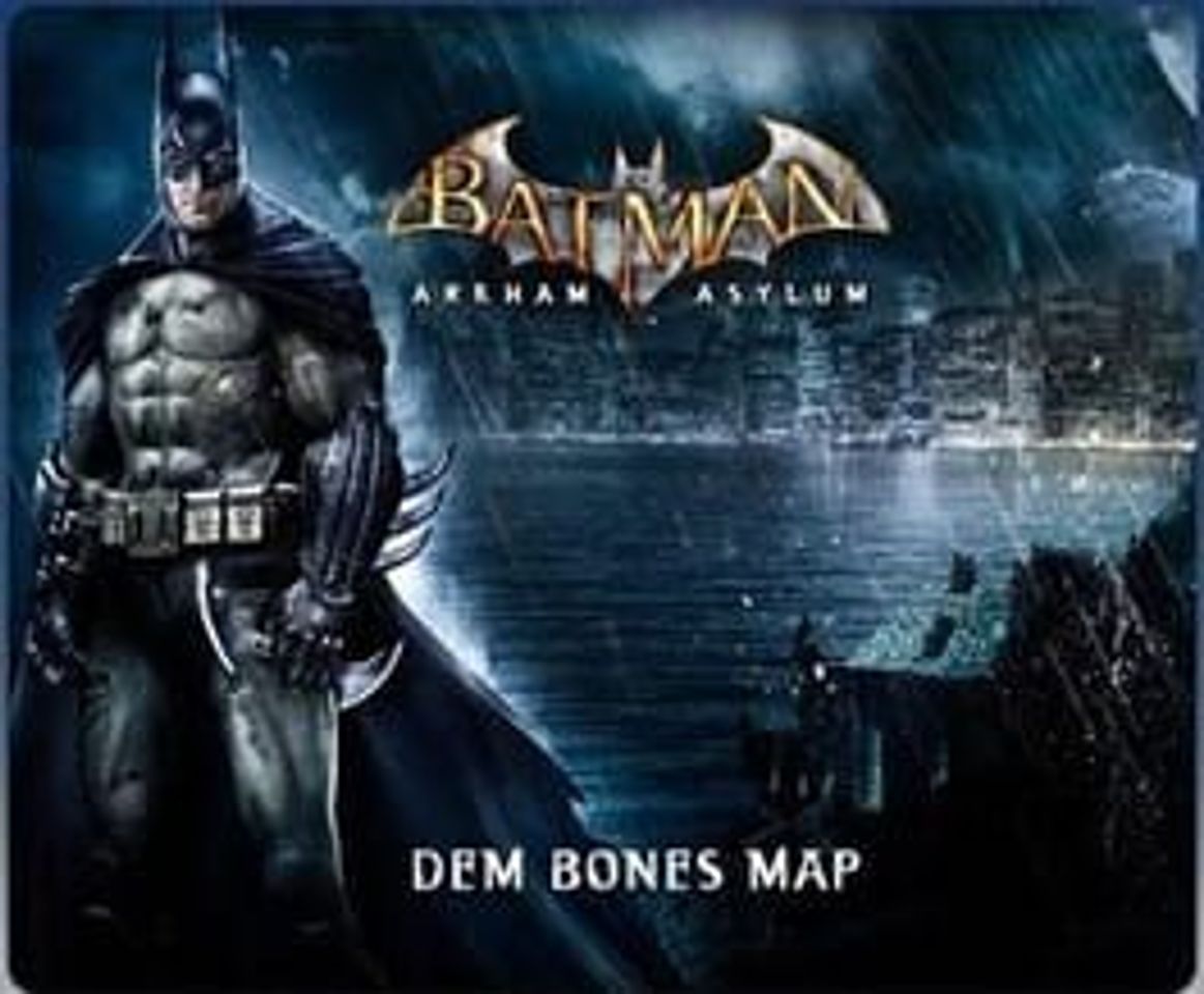 Videogames Batman: Arkham Asylum - Dem Bones Challenge Map