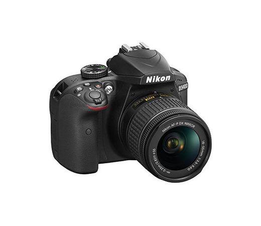 Nikon D3400 Cámara réflex digital con objetivo Nikkor AF-P 18/55vr, 24,7 Mpx, LCD 3,