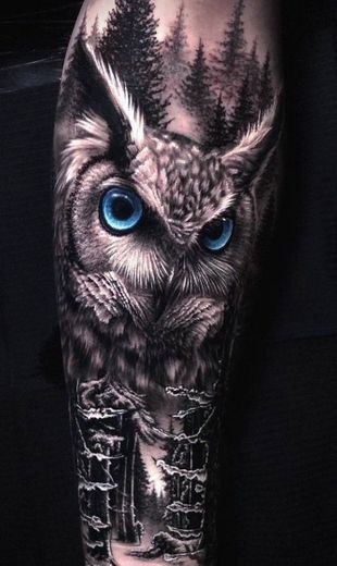 Owl Tattoo 🦉🖤
