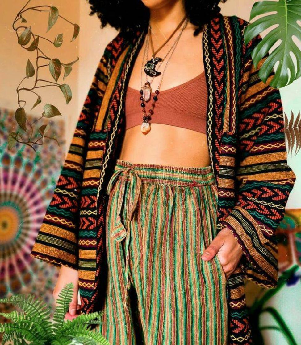 Moda Kimono hippie