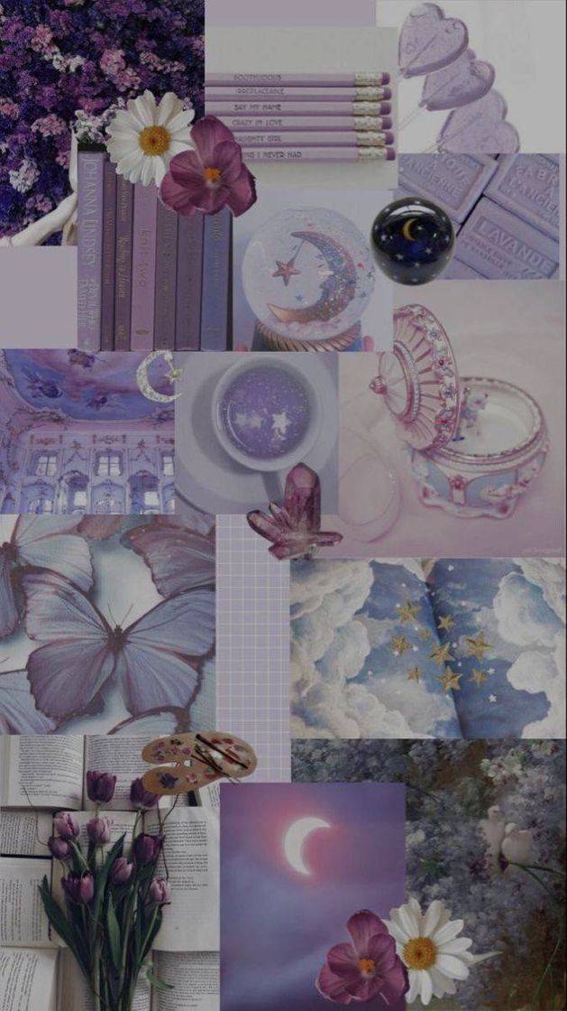 Moda Wallpaper Lilás💜