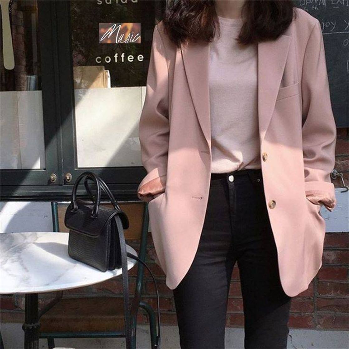 Moda Blazer Rosa ❇️