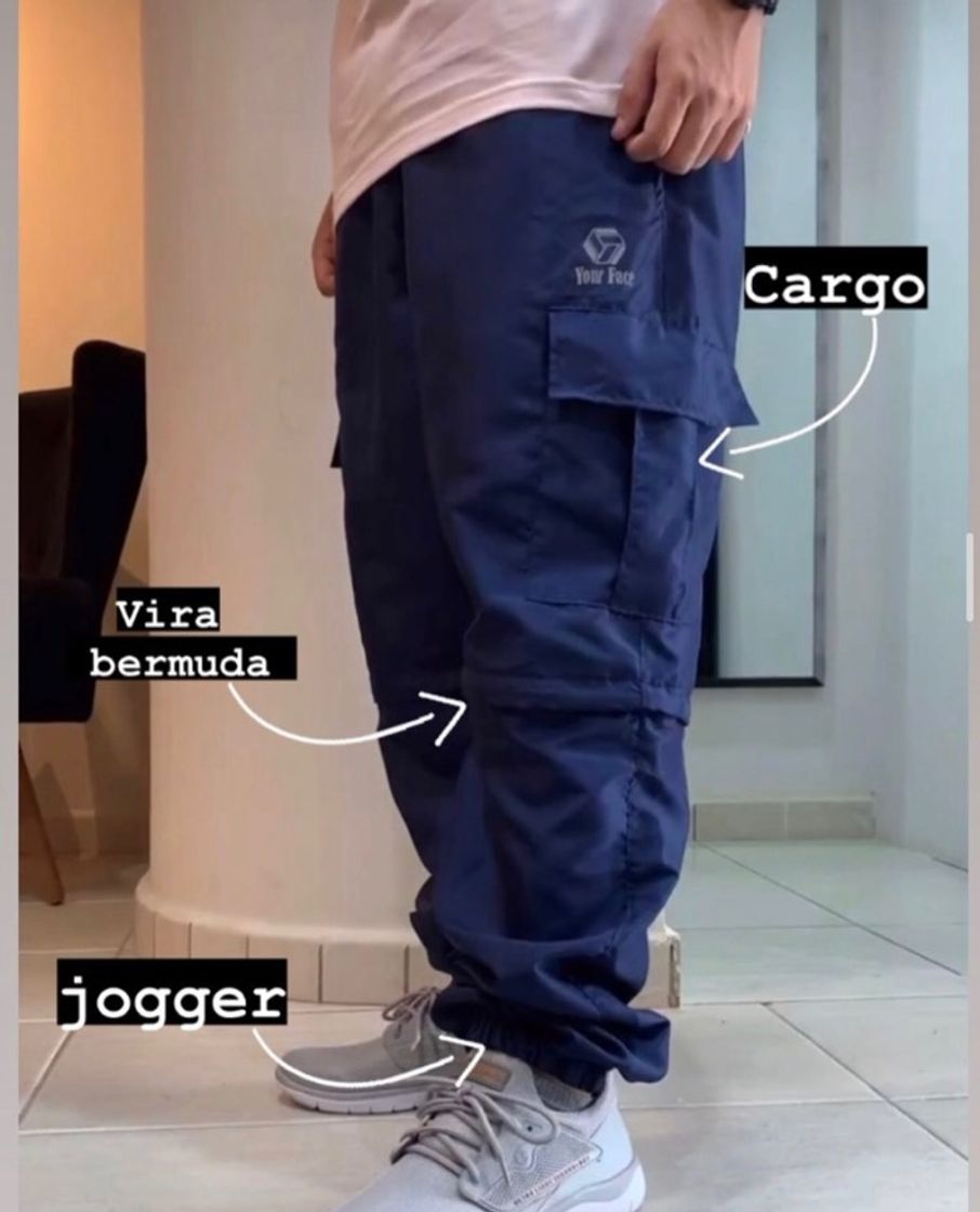 Fashion Calça jogger 