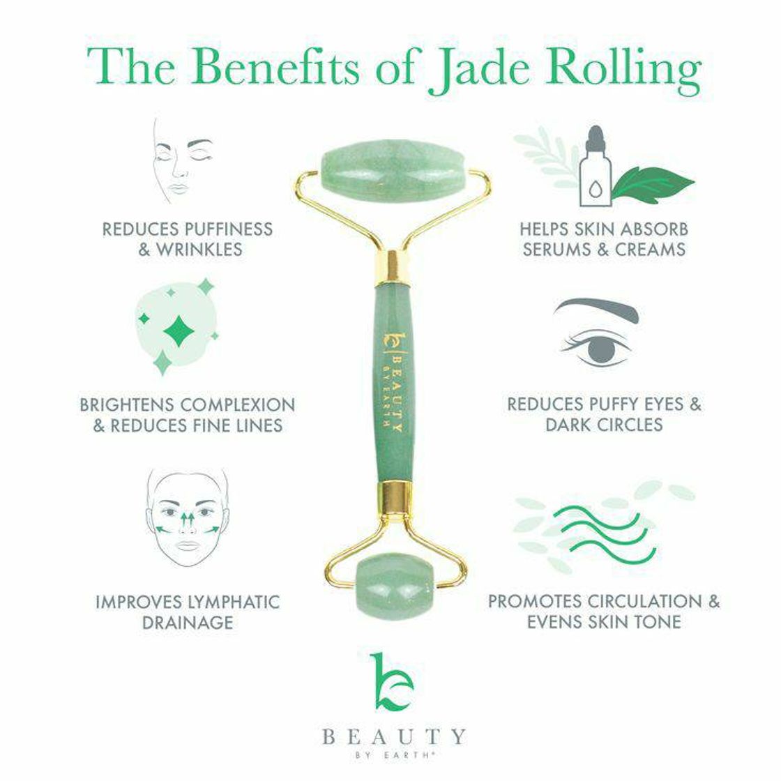 Fashion The benefits of jade rolling