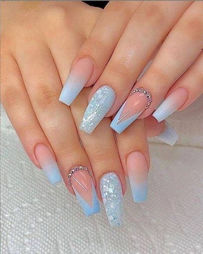 Nails azuis