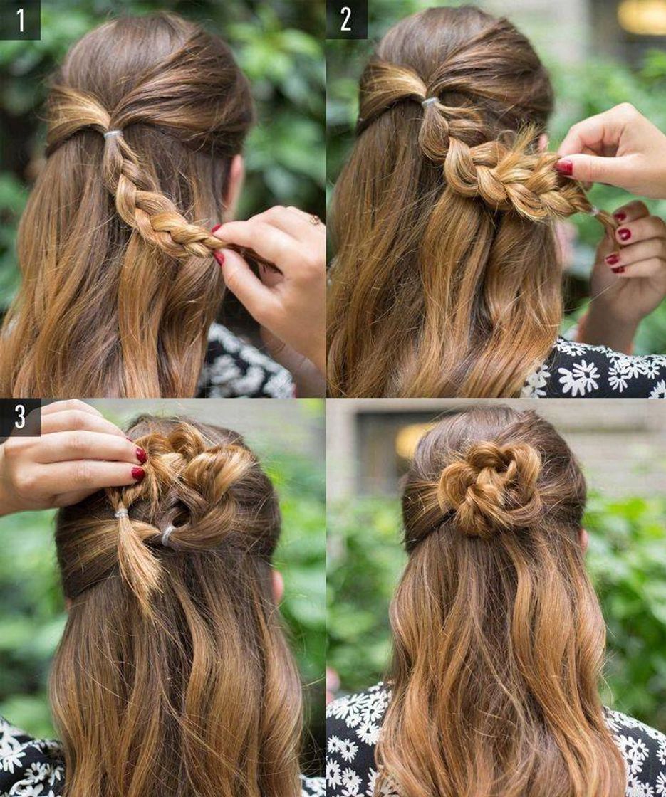 Moda Penteado passo a passo