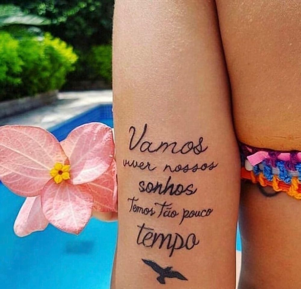 Fashion Tatuagens delicadas