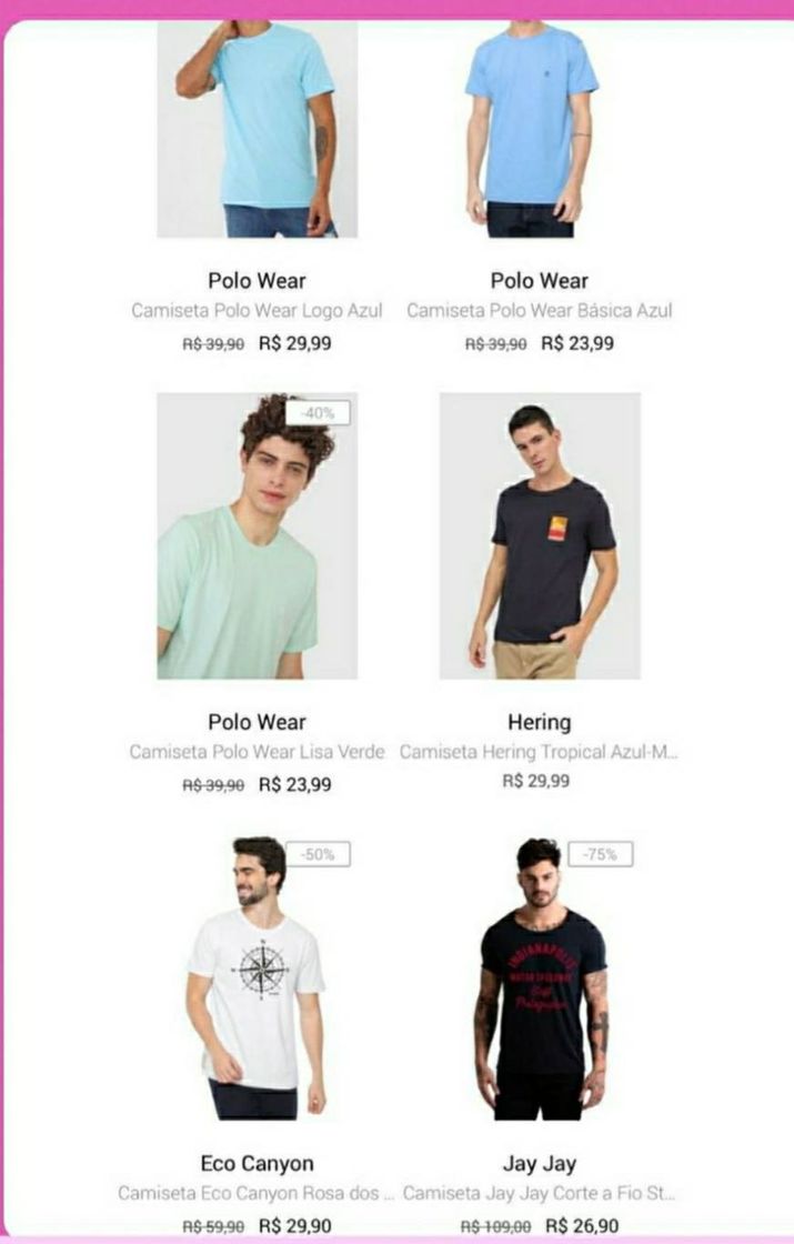 Fashion Camisetas