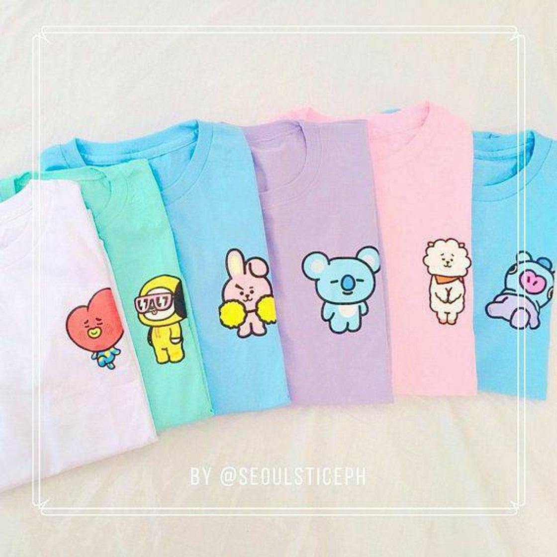 Moda Bt21 🌈💗