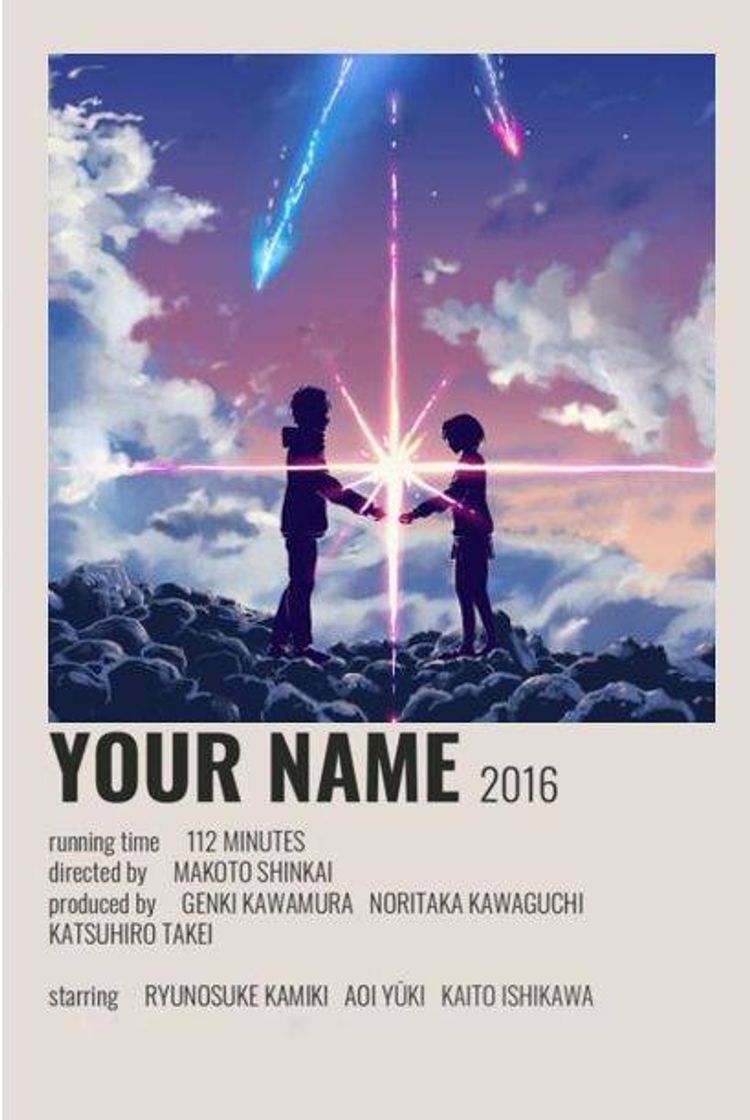 Moda YOUR NAME