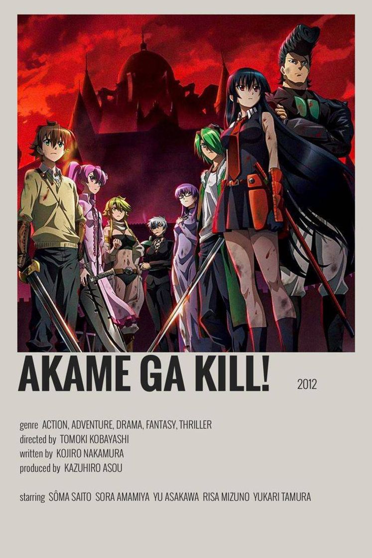 Moda AKAME GA KILL