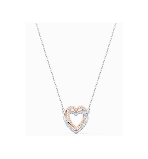 Swarovski Infinity Double Heart Necklace