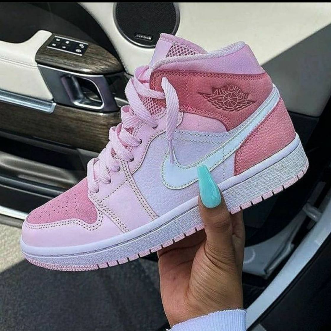 Moda Air Jordan Pink 