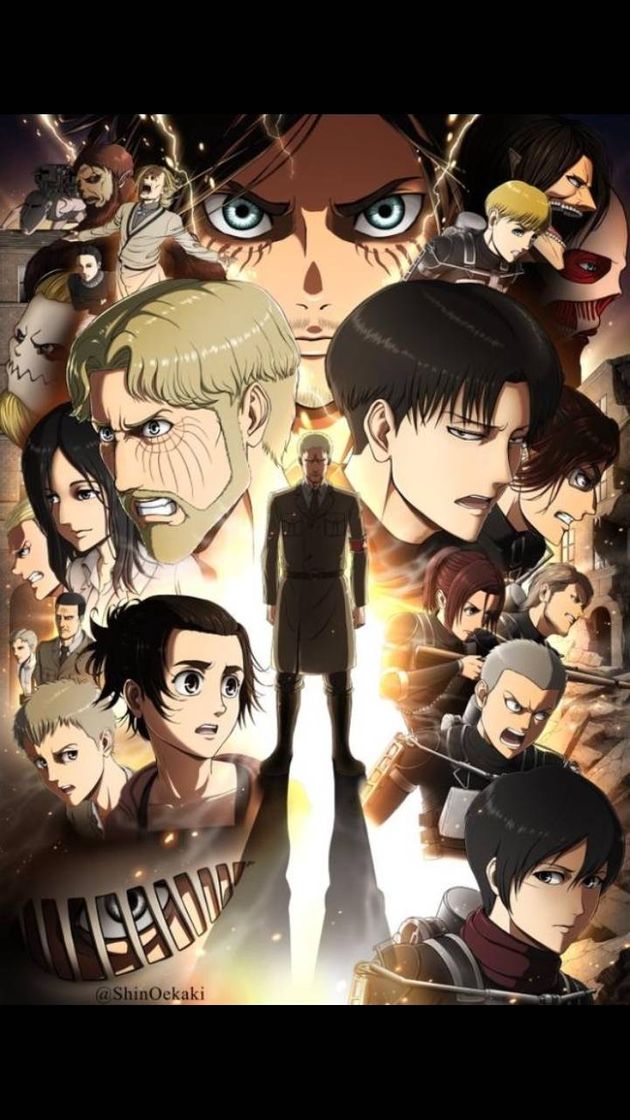 Serie Anime: attack on titan 