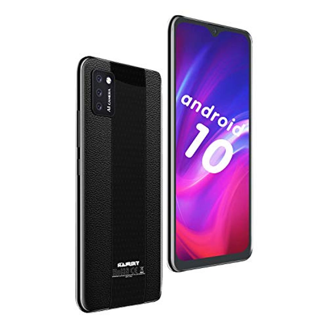 Social Teléfono Móvil Libre 4G, HAFURY M20 Android 10.0 （2020） Dual Sim Smartphone