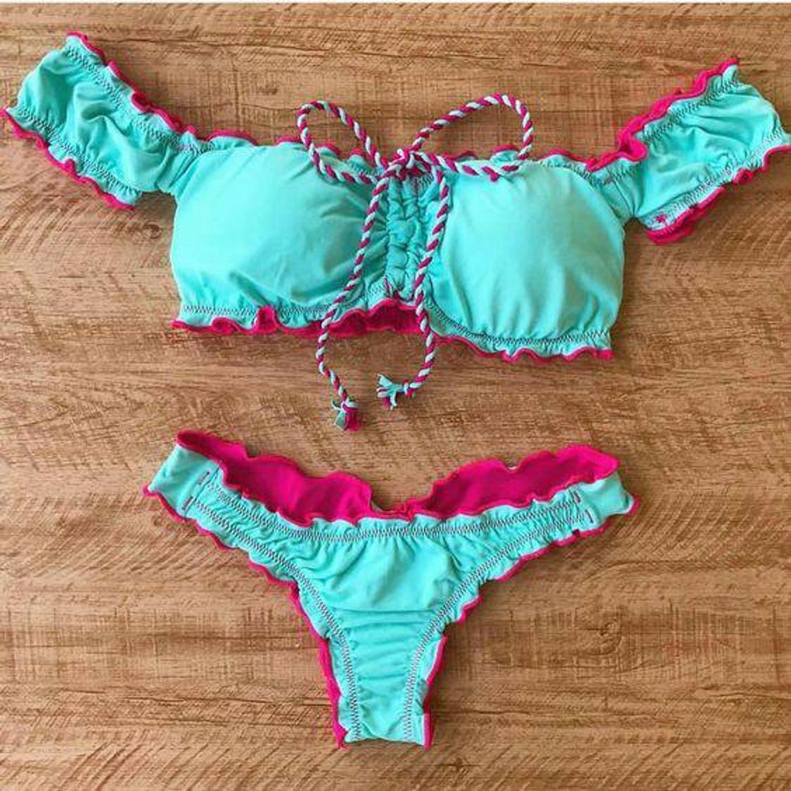 Product SHEKINI Mujer Conjunto de Bikini de Dos Piezas Almohadillas Bañador Estampar Trajes