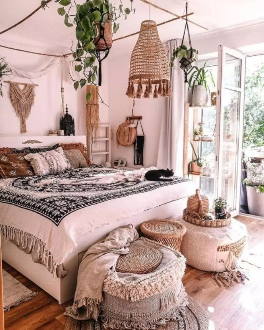 Moda Quarto Boho 🛖