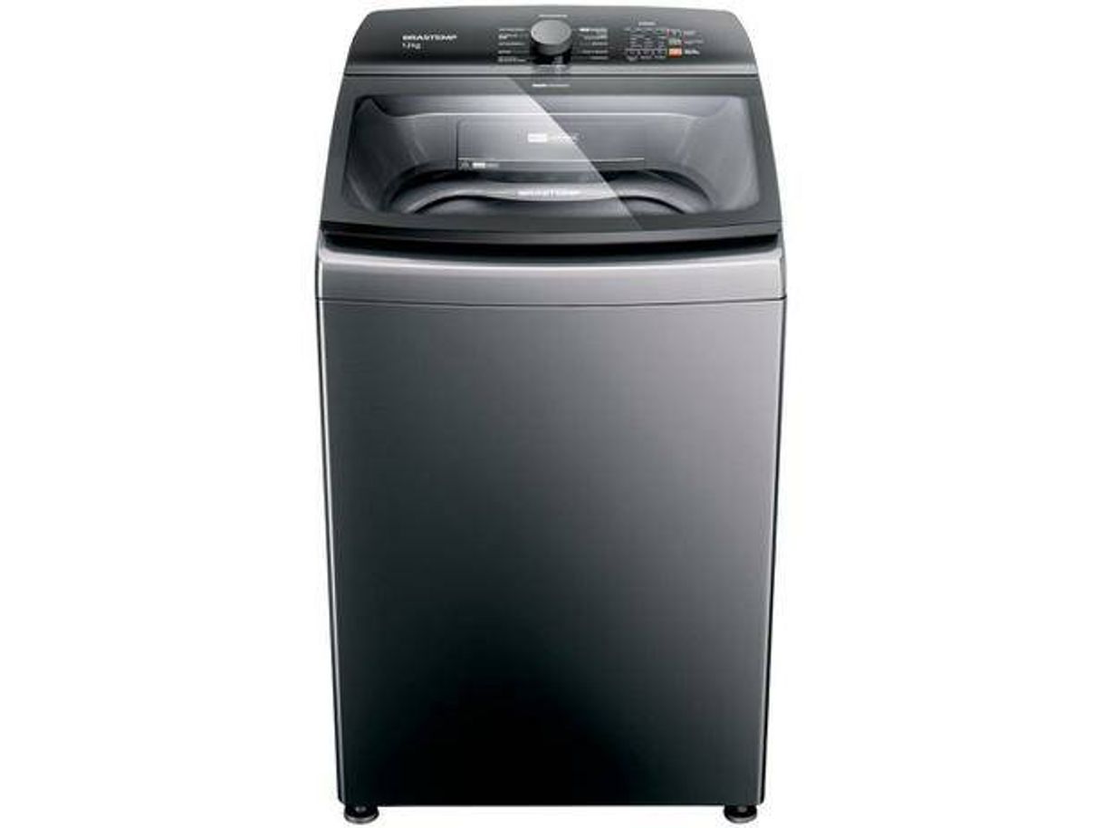 Fashion Lavadora de Roupas Brastemp BWK12A9 12Kg - Cesto Inox 12 Pro