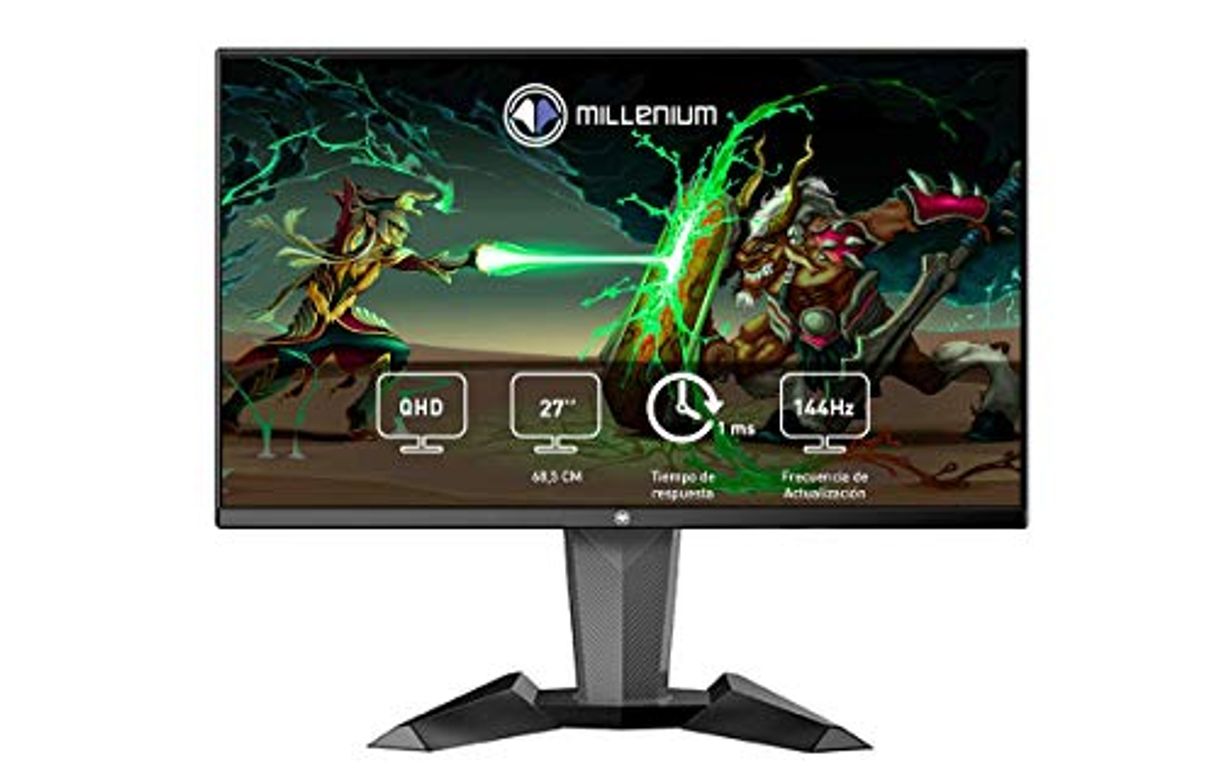 Social Millenium MD27PRO - Monitor Gaming para e-Sport de 27" QHD 144hz con