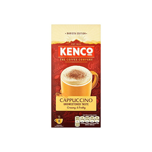 Kenco Cappuccino Unsweetened De Café Instante