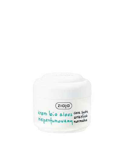 Ziaja - Bio Aloe Crema non-perfumed piel seca y normal - 50 ml