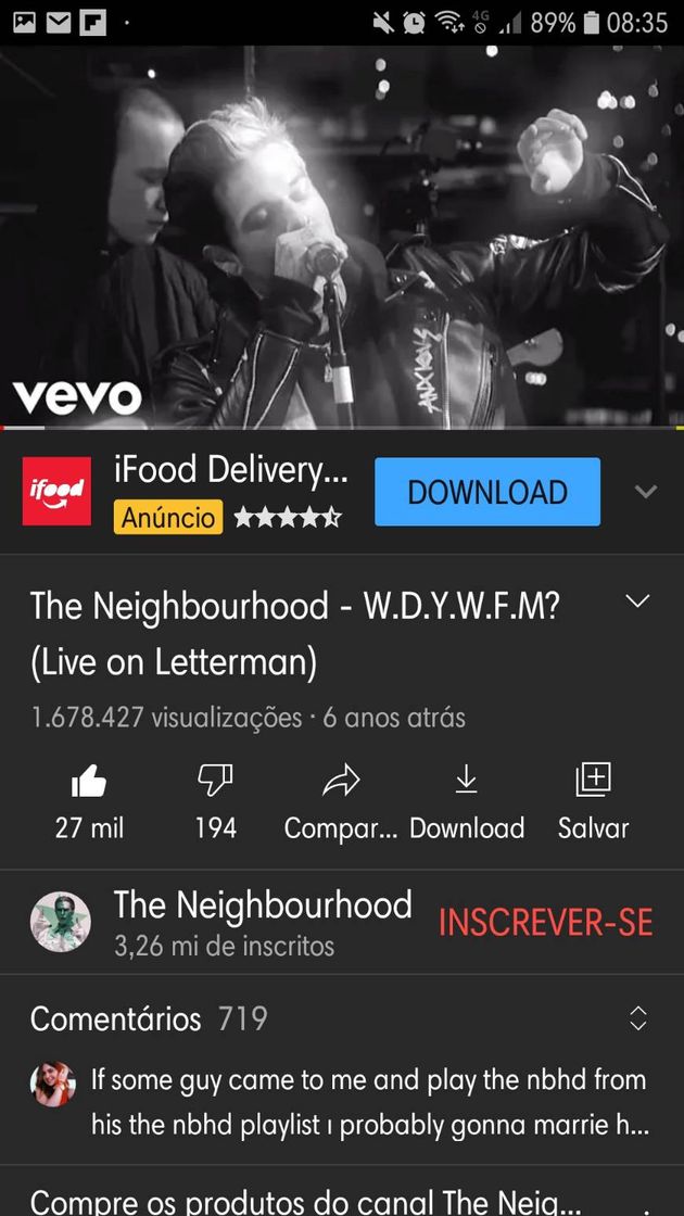 Fashion The Neighbourhood - WDYWFM? (Live on Letterman)