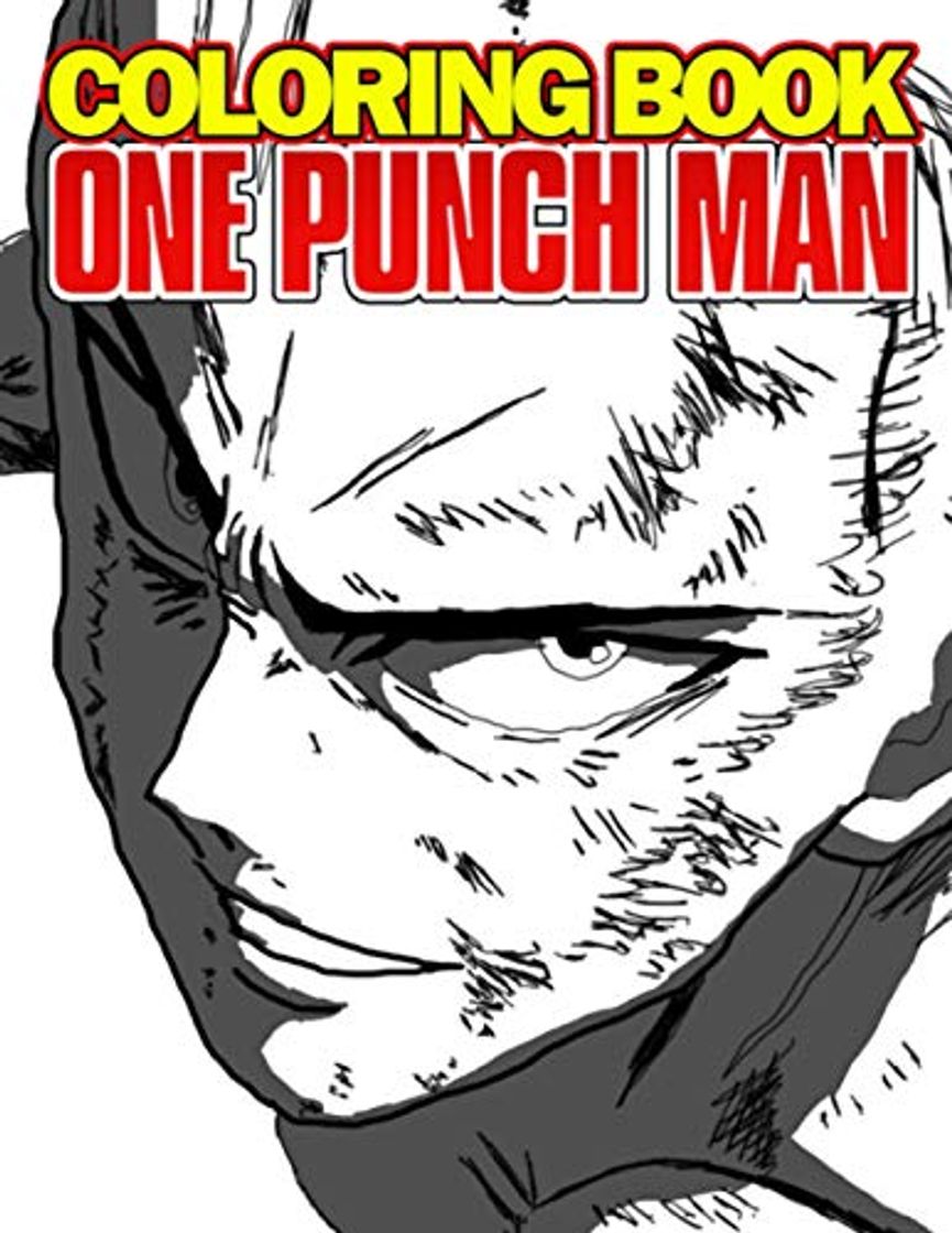 Book One Punch Man Coloring Book: Read