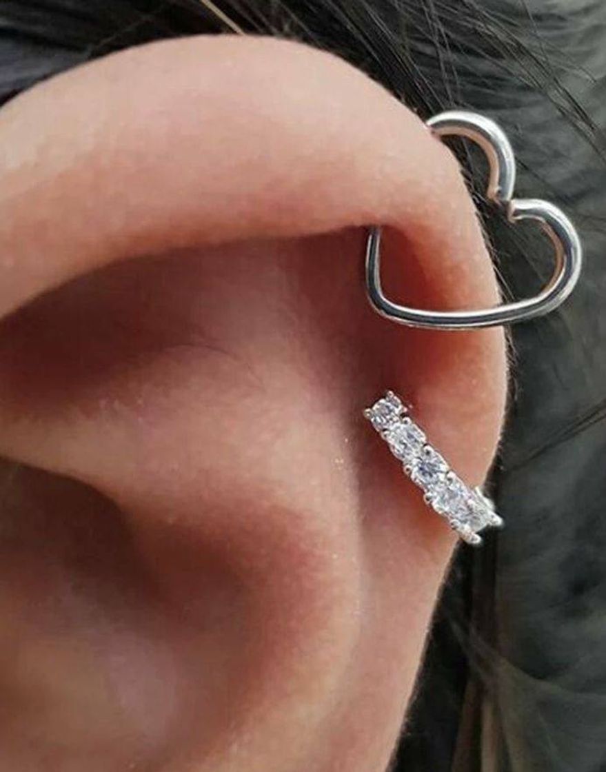 Fashion Piercing de coração 😊