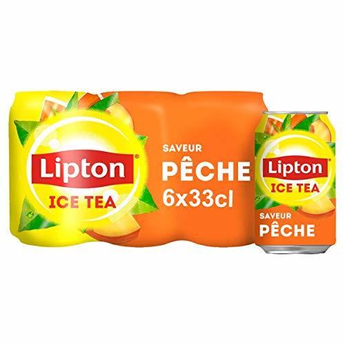 Producto LIPTON ICE TEA Ice Tea Pesca Pack De 6 Latas De 33