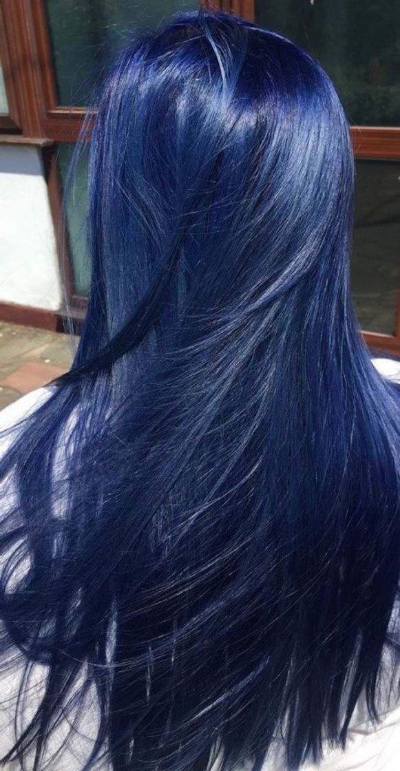 Fashion Cabelo azul 