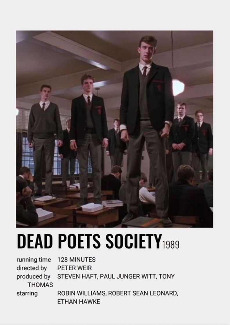 Movies Sociedade dos Poetas Mortos