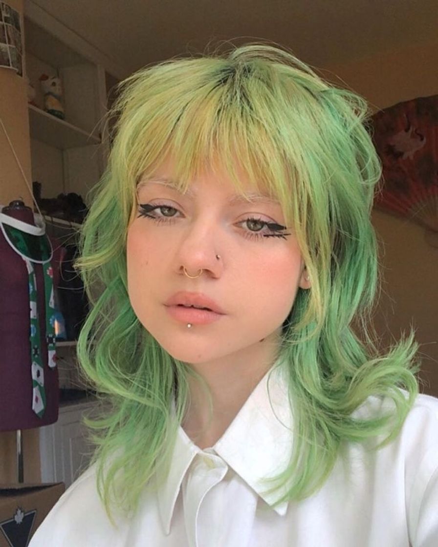 Fashion mullet green🐸