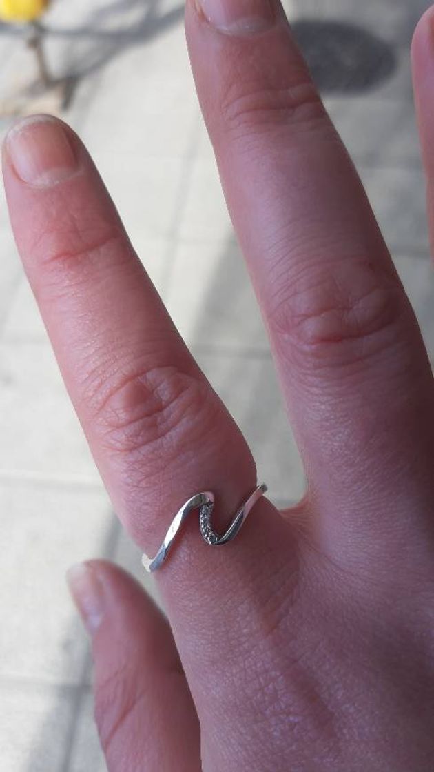 Social Anillo ola brillantes