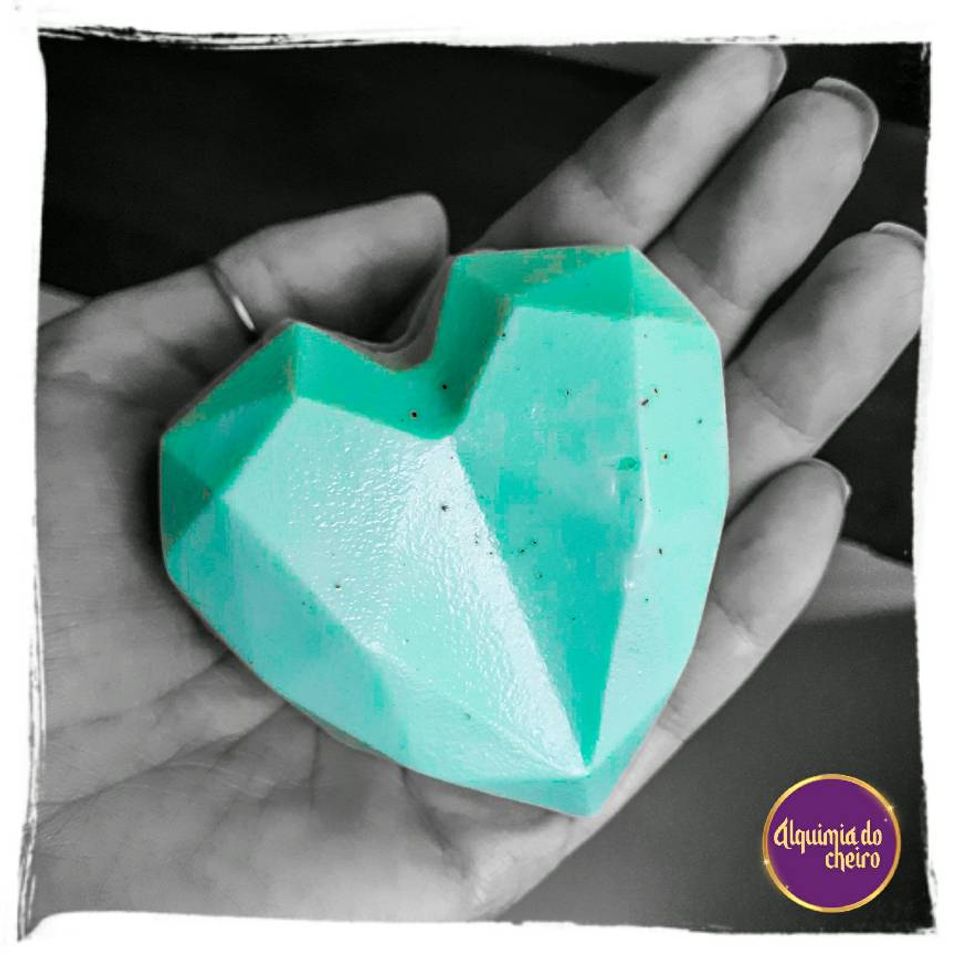 Sabonete Artesanal Glicerinado de Aloe Vera e Hortelã 💜💛