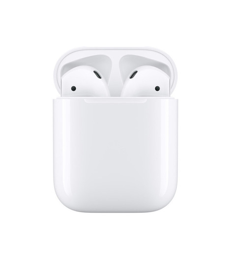Auriculares de botón Apple AirPods 2ª Generación con estuche de ...