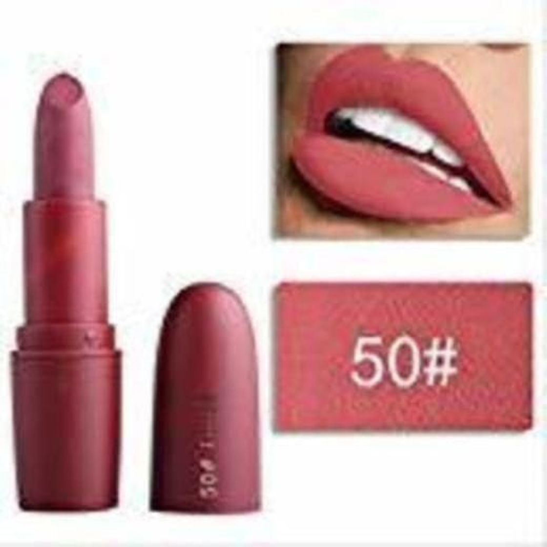 Belleza WFQ Pintalabios Nuevo Color Atractivo Belleza Labios Rojos Baton Matte Velvet Lip