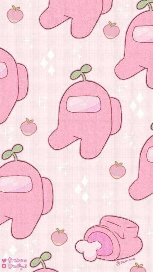 Social Wallpaper - Rosa🌹 Among us rosa