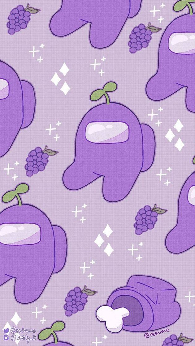 Fashion Wallpaper - Roxo 💜 Among us roxo