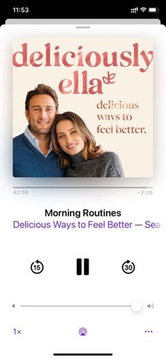 Morning Routines - Deliciously Ella podcast