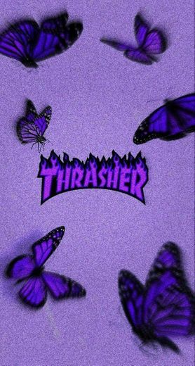 Wallpaper Thrasher roxo