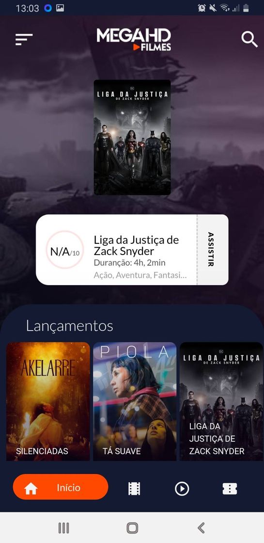 App MegaHDFilmes - Séries , Filmes e Animes - 