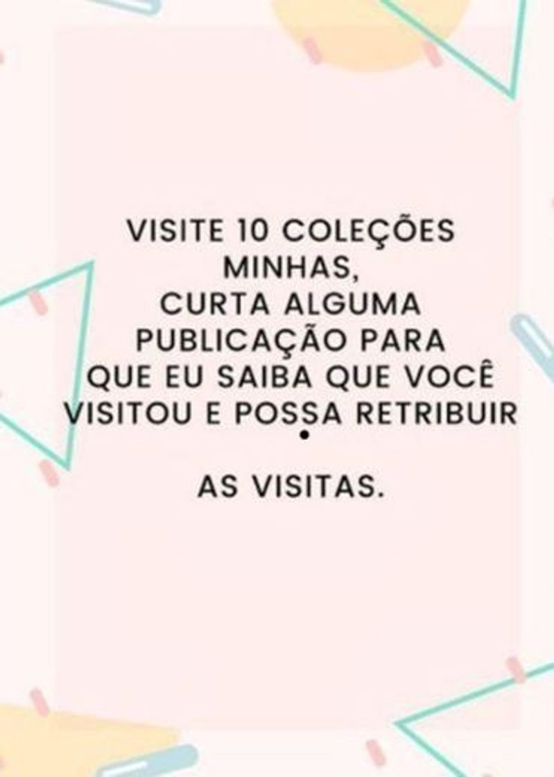 Moda Vamos trocar visitas?