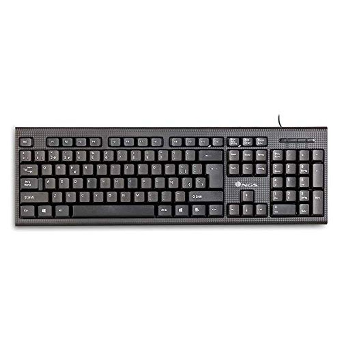 NGS Funky V2, Teclado con Cable de 1.40 cm y conexión USB. 104 Teclas