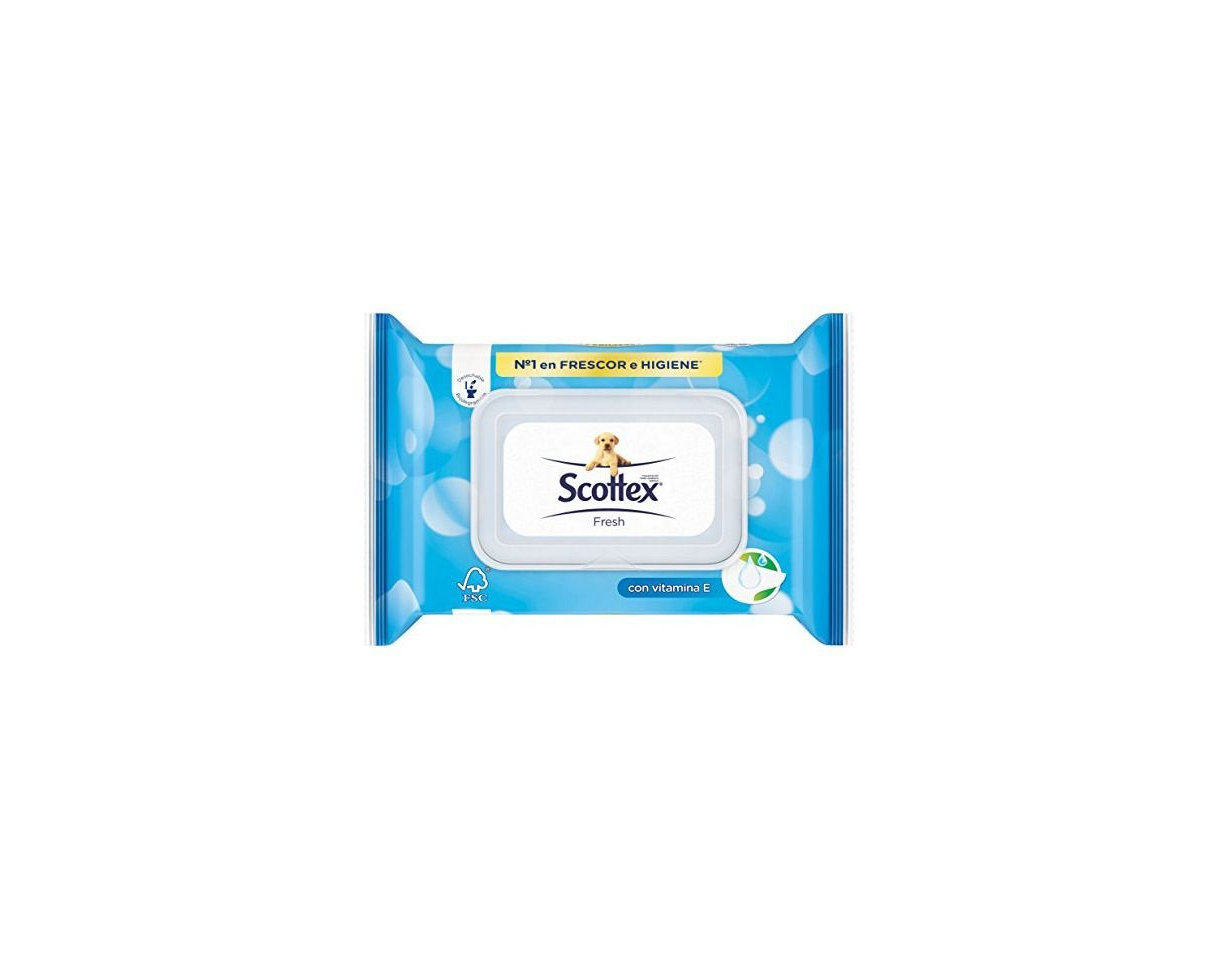 Producto Scottex Fresh Papel Higiénico Húmedo