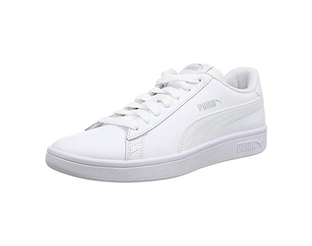 Moda Puma - Smash V2 L, Zapatillas Unisex adulto, Blanco