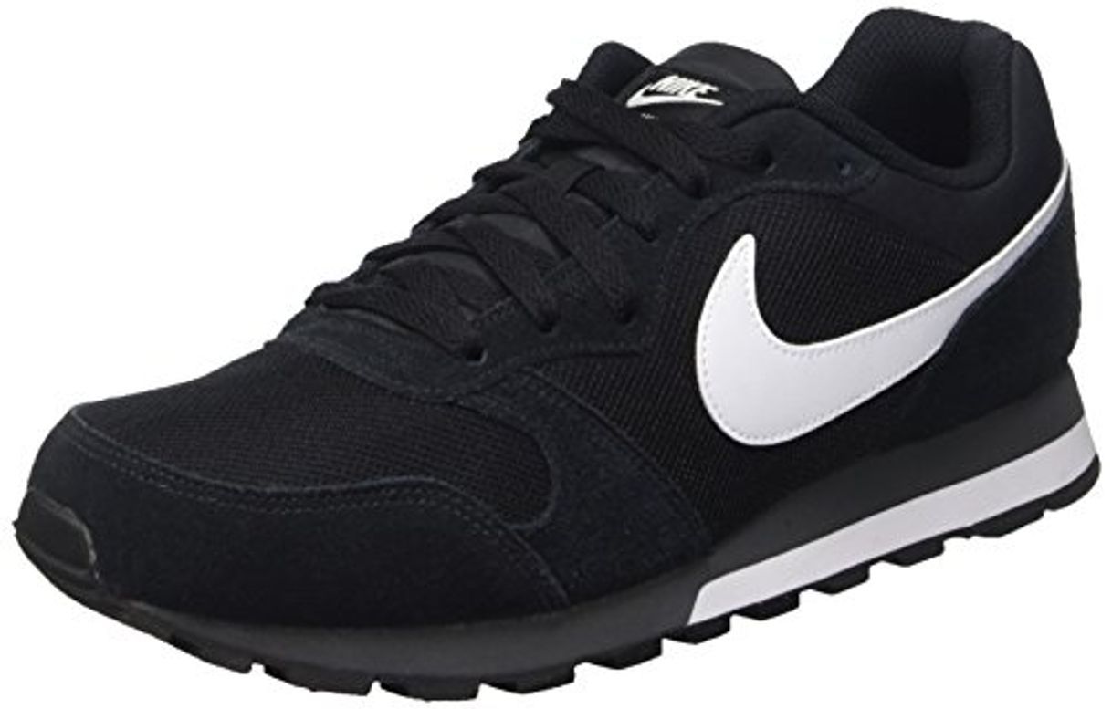 Social Nike Md Runner 2 - Zapatillas de correr para Hombre, Negro