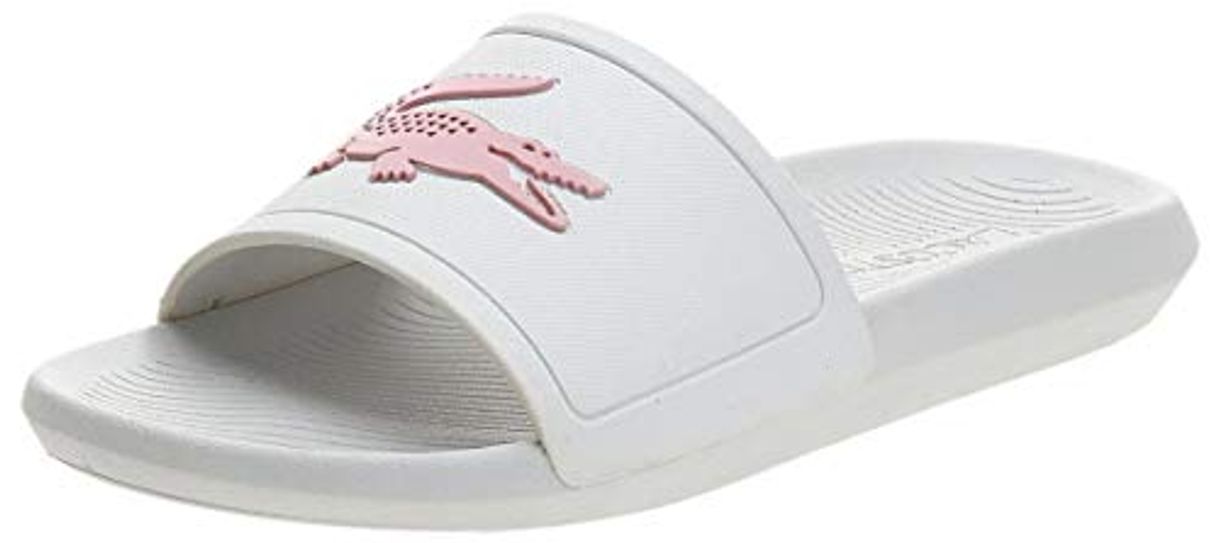 Lugar Lacoste Croco Slide 119 3 Cfa, Sandalias de Punta Descubierta para Mujer,